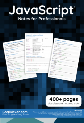  JavaScript Notes for Professional